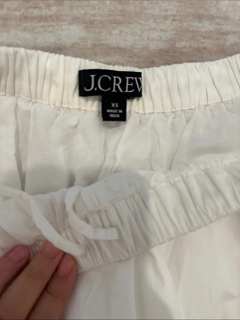 NEW White Eyelet  Skirt - J. Crew